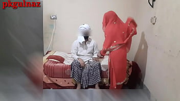 Desi aunty Sasurji's clear Hindi voice as she fucks newlywed Bahu Rani in web series